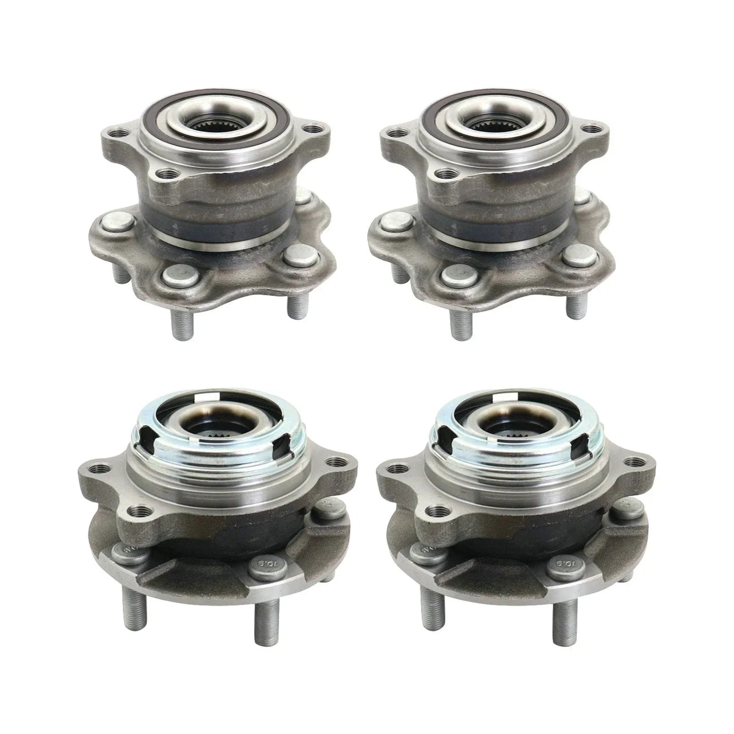 Front & Rear Wheel Bearing Hubs for Nissan Elgrand E51, Murano Z50 (2002-2010)