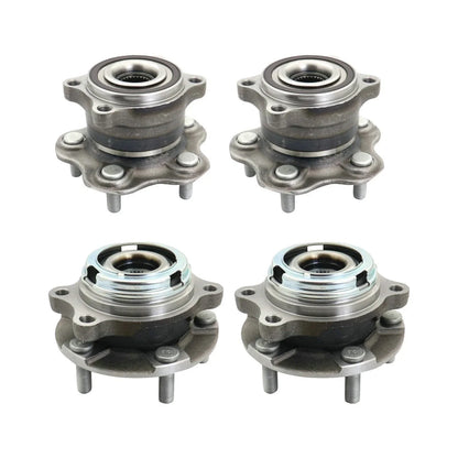 Front & Rear Wheel Bearing Hubs for Nissan Elgrand E51, Murano Z50 (2002-2010)