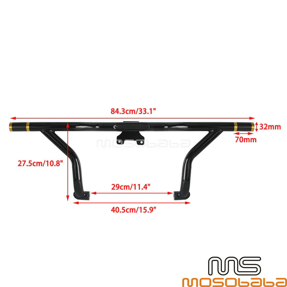 Engine Guard Crash Bar for Harley Touring Electra Glide Road King (2014-2023)