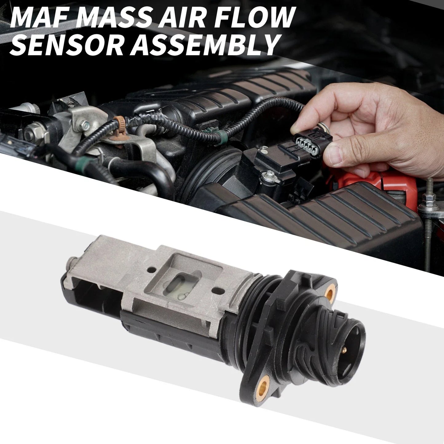 Mass Air Flow Sensor Plastic 1.9L for BMW 318i (1996-1998)