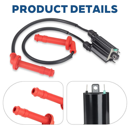 Ignition Coil & Spark Plug Cap Wire for Honda CBR600F2 (1991–1994)