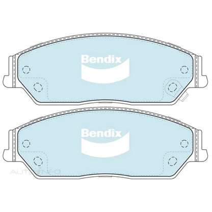 GCT Front Disc Brake Pad Set for Toyota Camry (2006–2017)