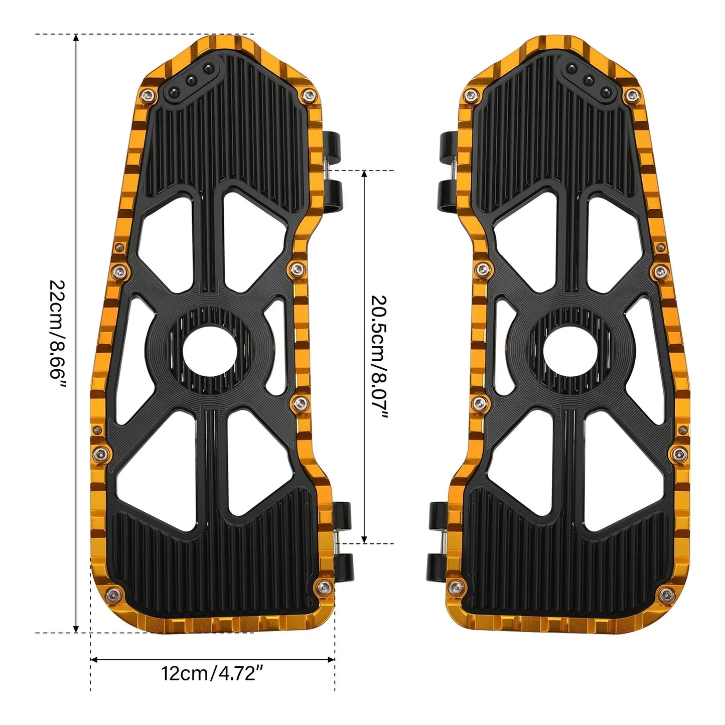 Driver Floorboards & Footpegs for Harley Touring (2009 - 2024)