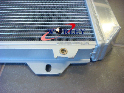 Aluminum Radiator 2 Row for Toyota Corona ST141 RT142 2.0L 2.4L (1983-1987)