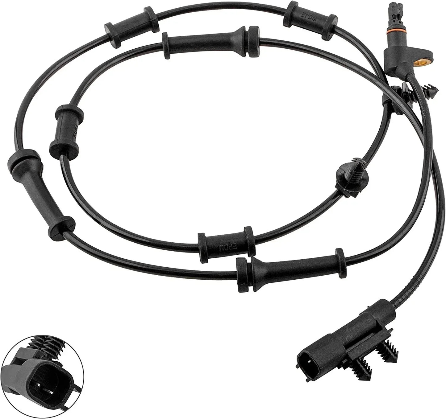 4 x Front & Rear ABS Wheel Speed Sensors for Jeep Wrangler (2007-2017)
