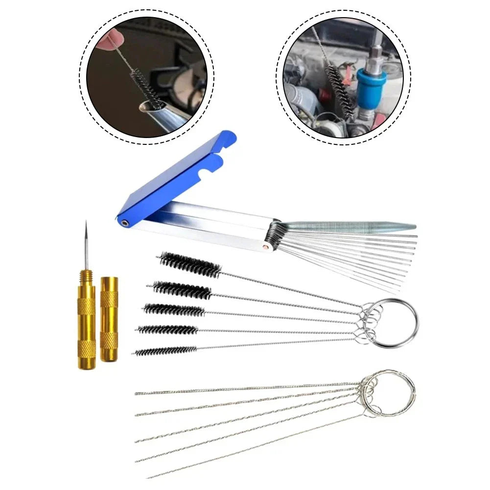 Carburetor Spray Cleaning Brush Tool 4 x for Small Engine