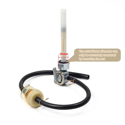 Fuel Valve Petcock 20mm On-Off Switch for Honda CB750K (1979–1980)
