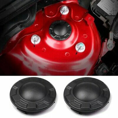 2 x Car Shock Absorber Trim Protection Cover Waterproof/Dustproof Cap for Mazda