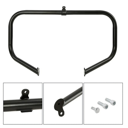 Black Engine Guard Crash Bar for Harley Street Electra Glide Road King (09-24)