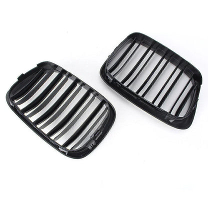 Black Front Upper Bumper Mesh Grille for BMW 5 Series E39 (1995-2004)