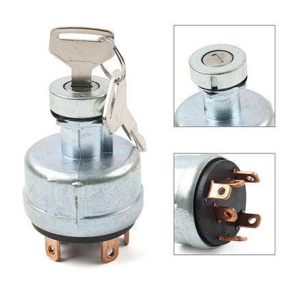 Ignition Starter Switch & 6 Terminal for Kobelco SK200-3 SK200-5 SK120-5