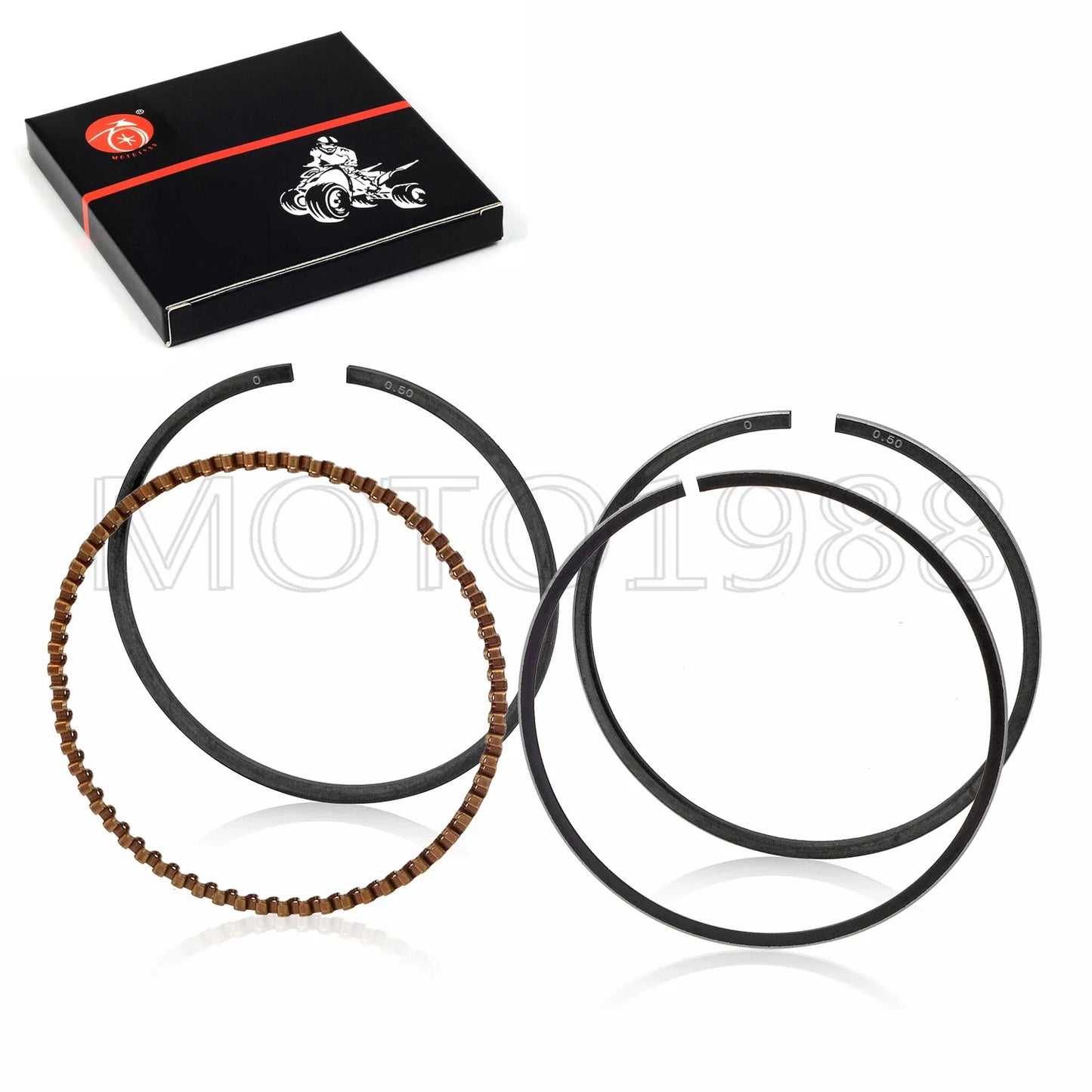 Piston Kit 295cc 64.50mm oversize for EZGO Golf Cart MCI Robin