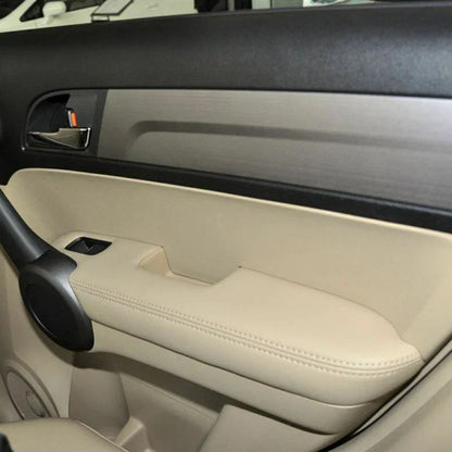Door Armrest Cover Front Panels Beige 1 pair for Car