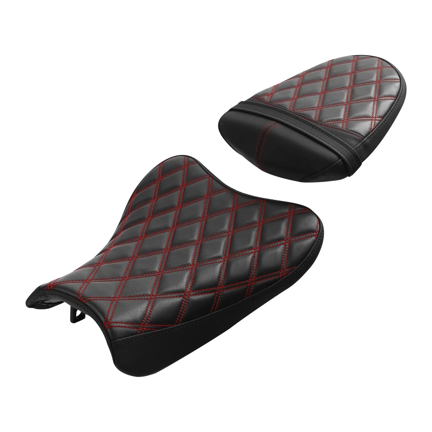 Black Red Seat for Suzuki GSXR1000 (2007-2008)