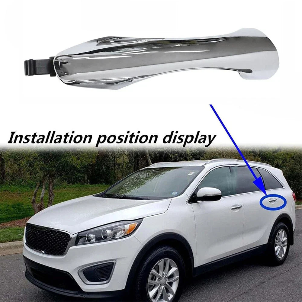 Left Rear Outside Door Handle for Kia Sorento (2016-2020)