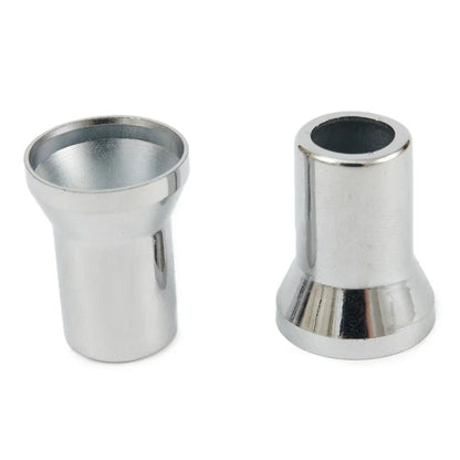 Valve Stem Hex Cap with Sleeve Cover Decor for Silver Car