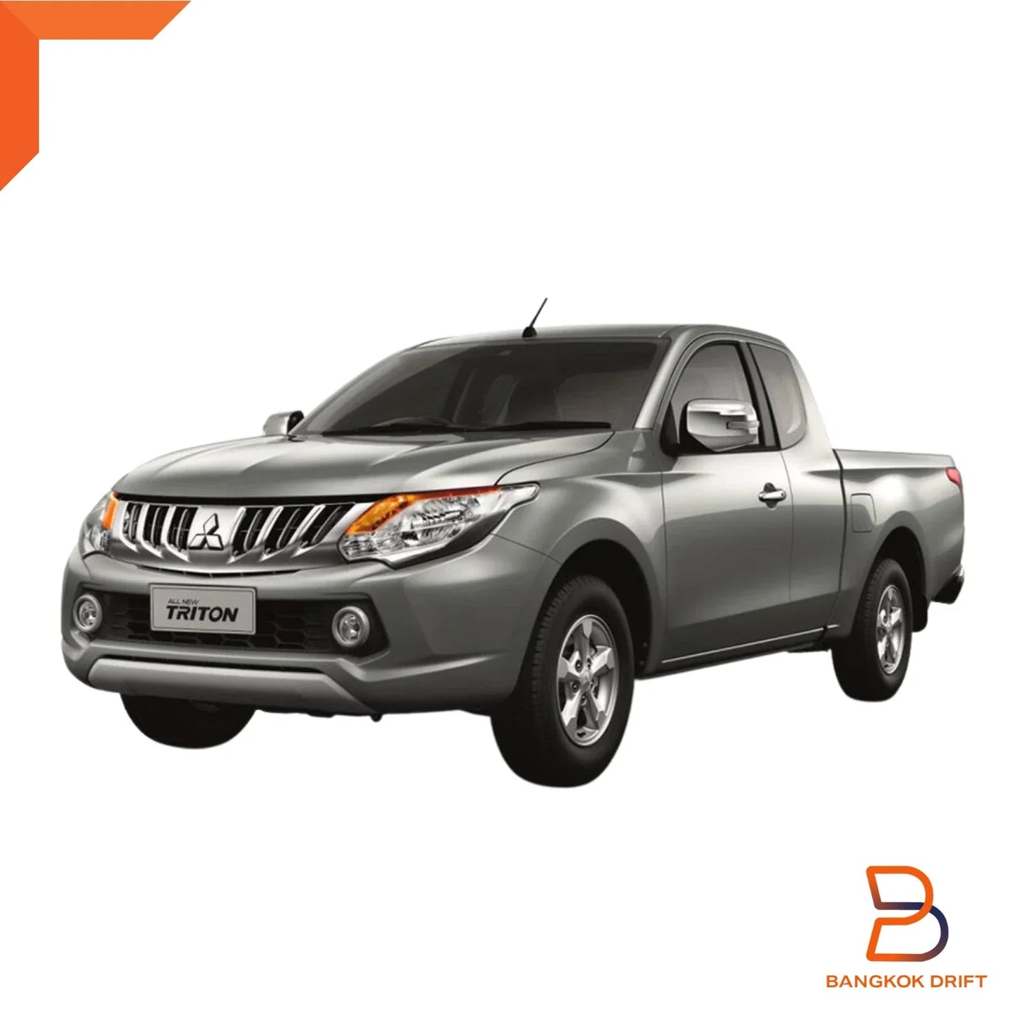 E4 Fog Lamp Spot Light for Mitsubishi Triton L200 MQ 2015-2018 Chrome Cover