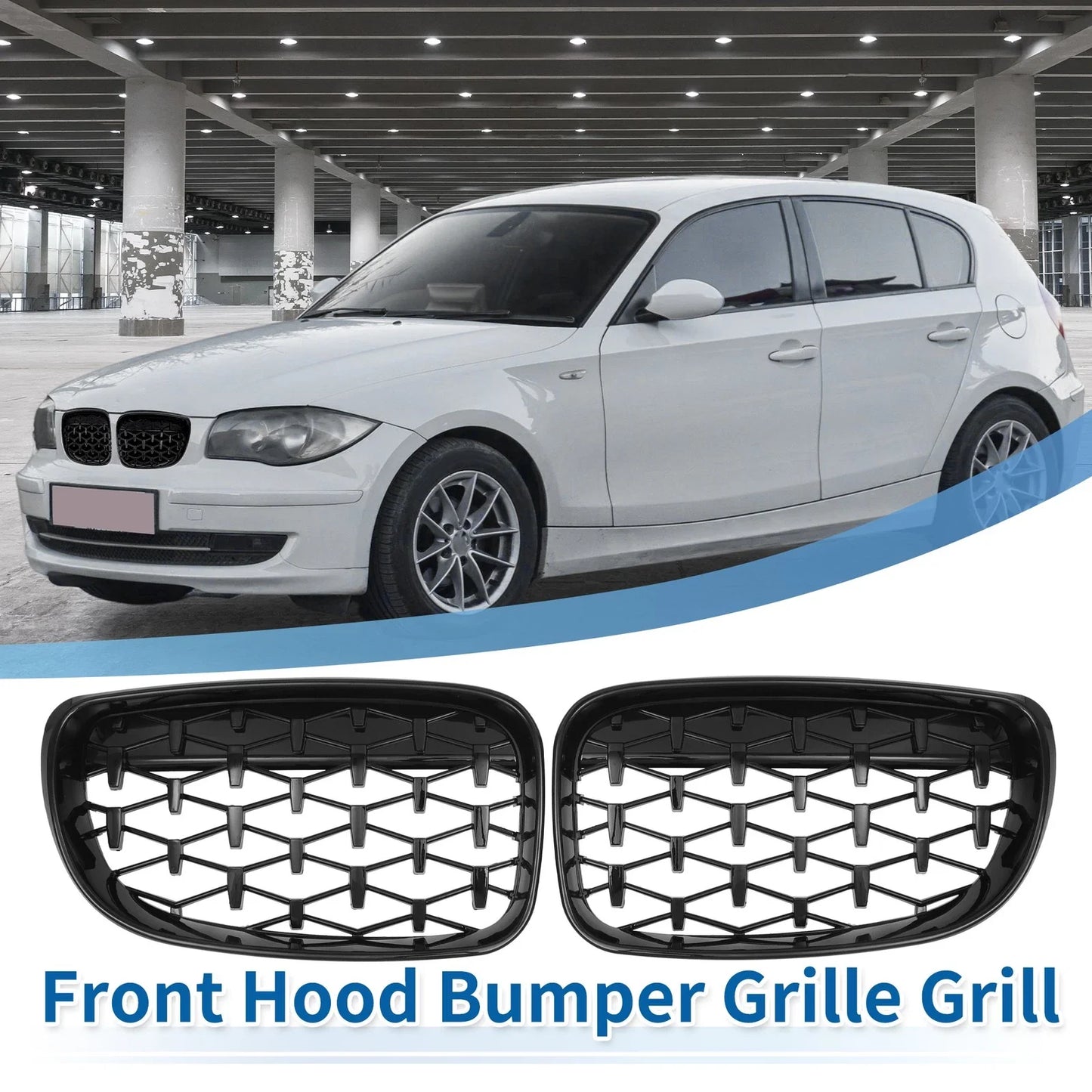 Grilles Black for BMW 128i 135i 135is 1 Series M