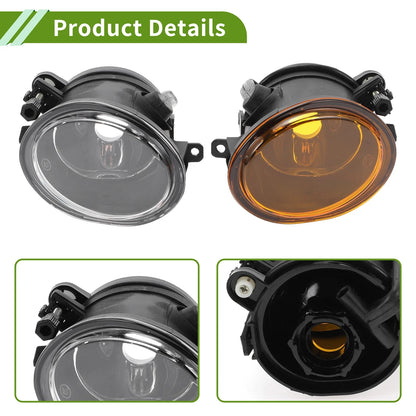 1 Pair Left+Right Fog Light Grill for BMW M5