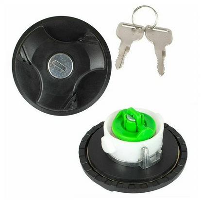 Fuel Tank Cap + Key for Fiat Peugeot Citroen (1740017)