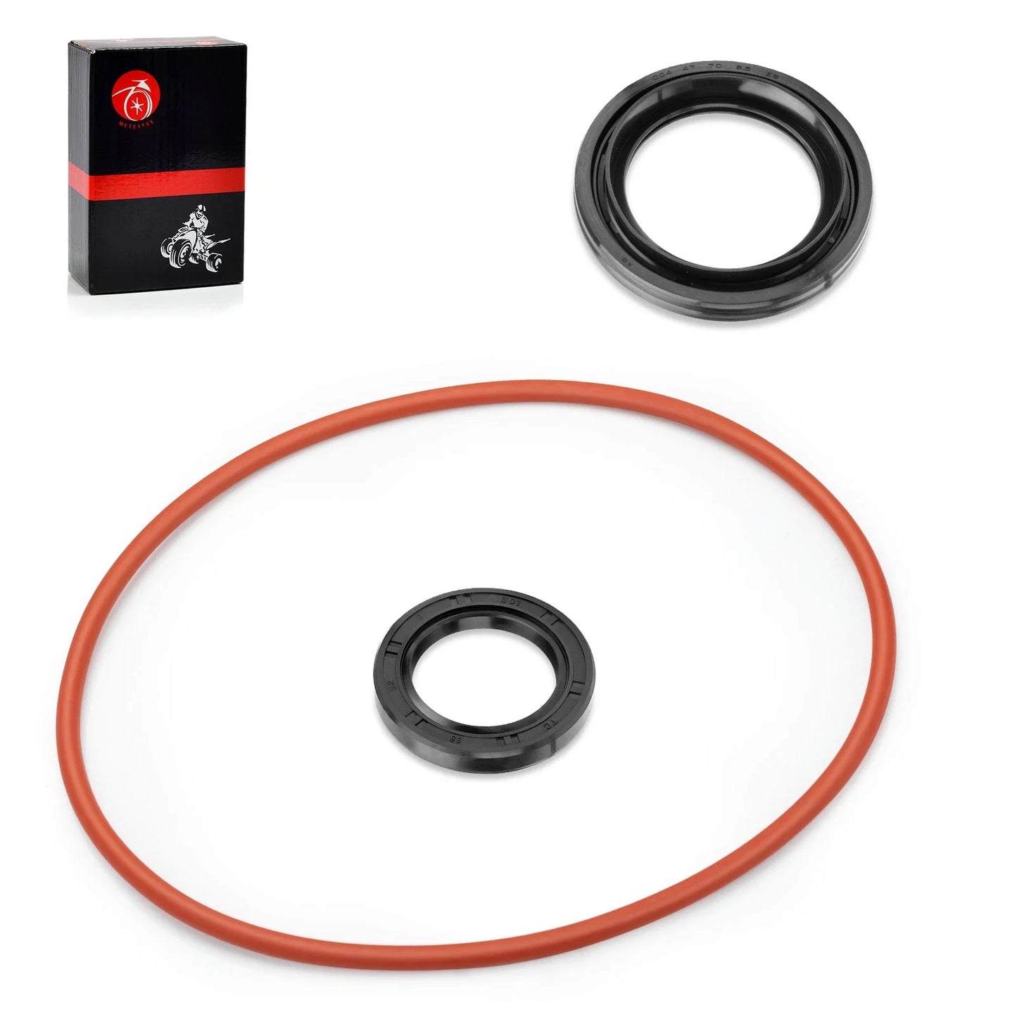 2 x Rear Brake Drum Seals for Yamaha Big Bear YFM250/YFM400 (2000–2009)