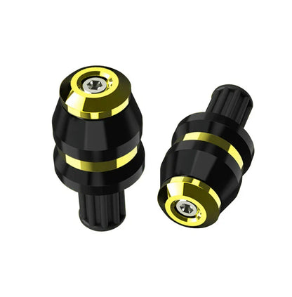 22mm 7/8" Motorcycle Handlebar Grips Bar End Slider Caps for Universal Models