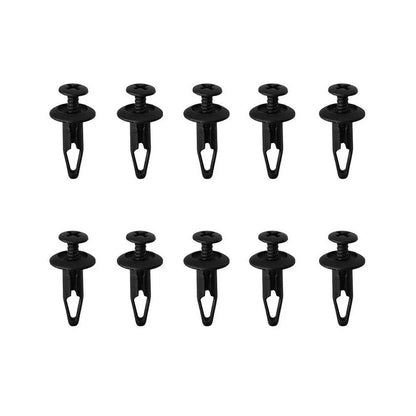 10 x Car Door Trim Panel Clips Screws for 2000-Up Ford Focus