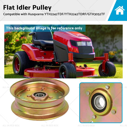Flat Idler Pulley for Husqvarna Mowers YTH2242TDF