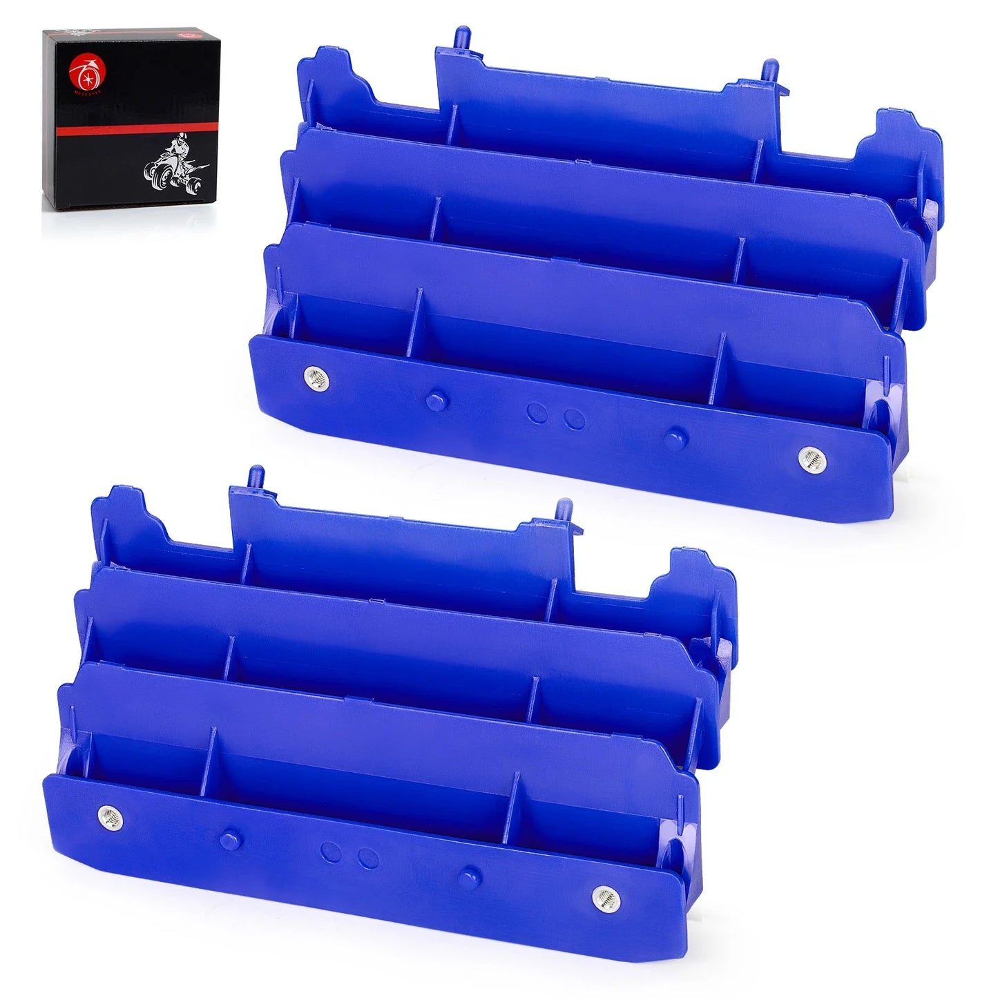 Pair Radiator Louvers Guards for Yamaha YZ125 YZ250 YZ125X YZ250X (2006-2022)