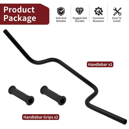 Heavy Duty Handlebar with Grips for Sportsman 450/500/700/800 (2003–2008)