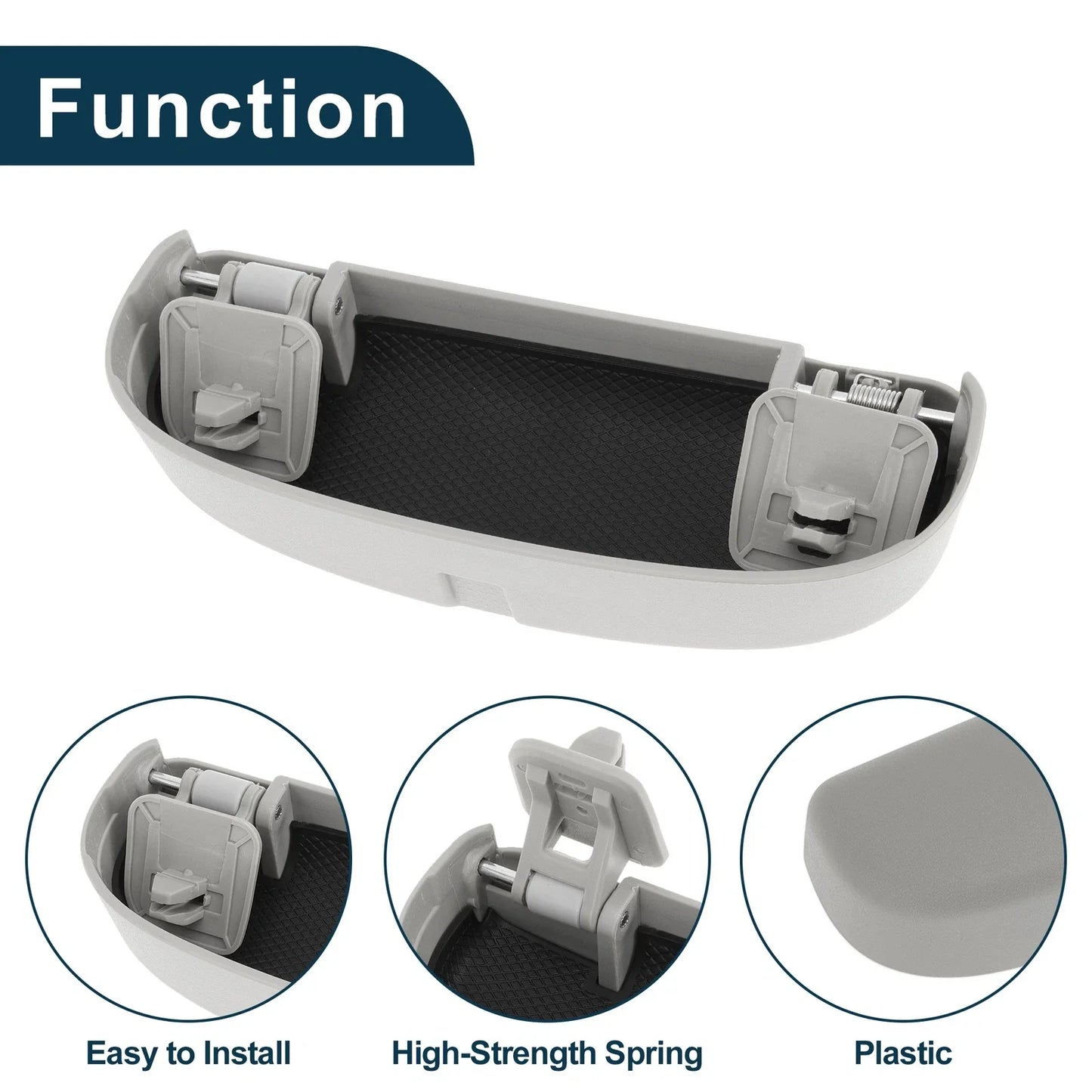 Sunglasses Case for BMW X1 Holder Storage Box Grey (2016 - 2024)