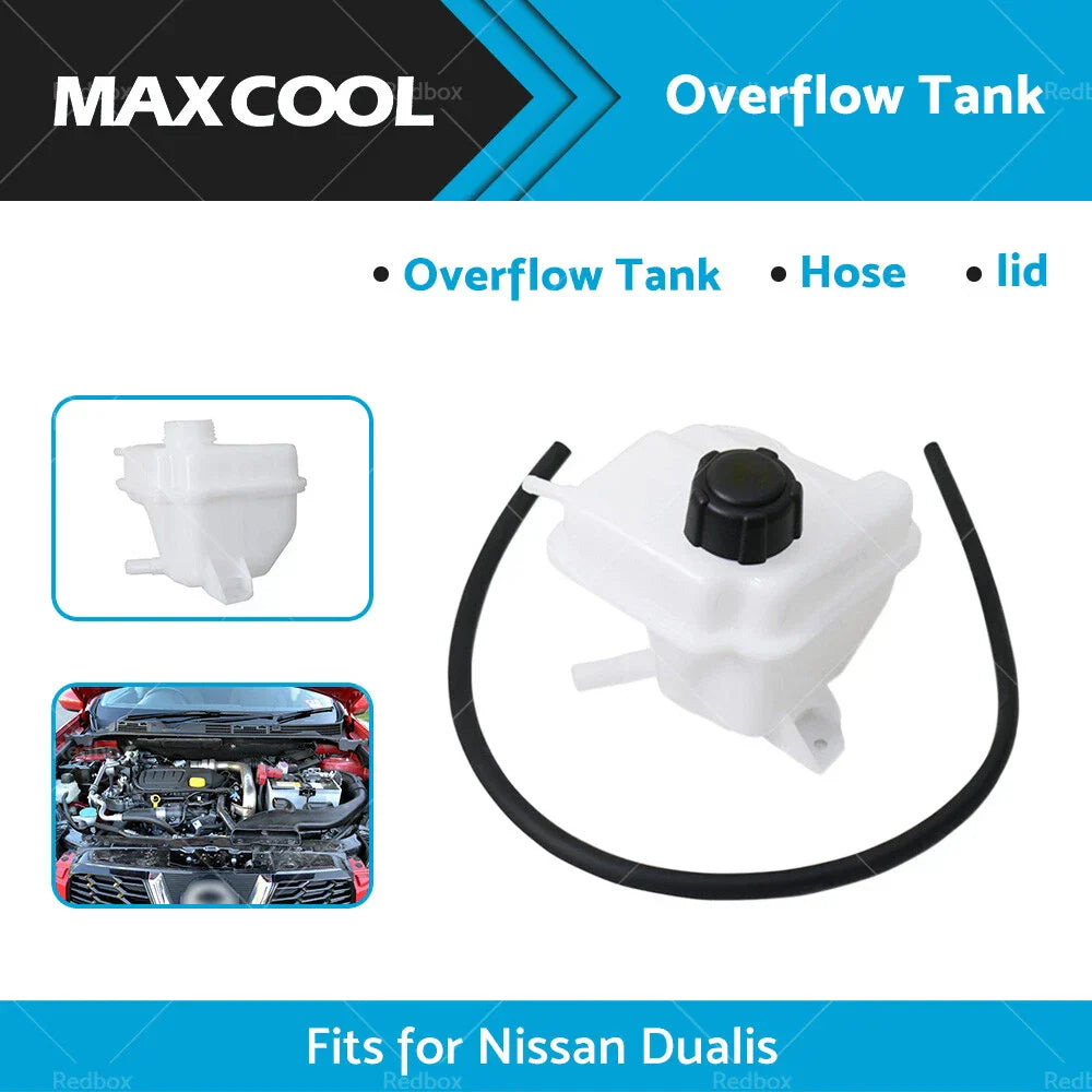 Coolant Expansion Overflow Bottle Tank for Nissan Dualis J10 (2007-2016)