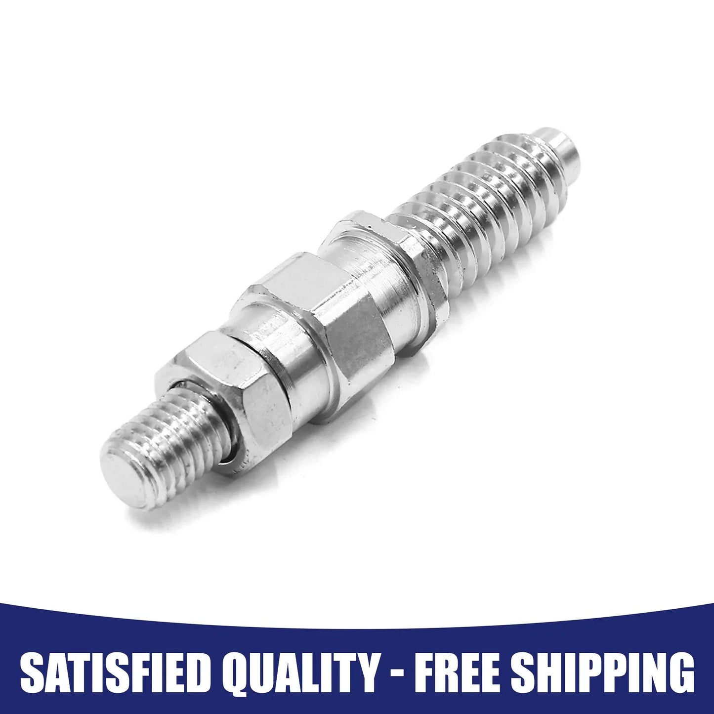 Silver Tone Tow Hook Bar Screw for BMW E Series