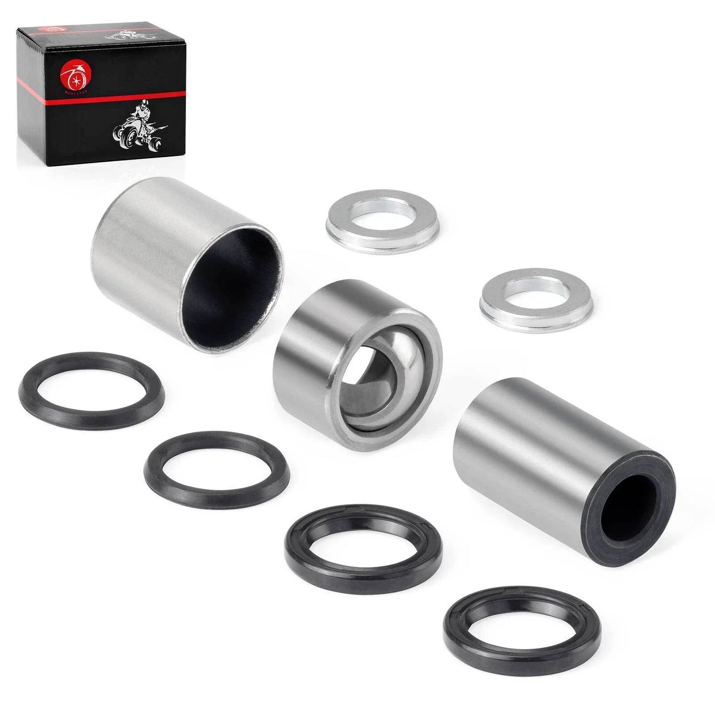 Front Upper Lower Shock Bushing Kit for Honda TRX400EX (2004–2008)