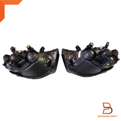Black Projector Headlight Lamp for Mitsubishi Triton MN ML Ute (2005-2014)