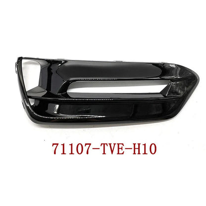 Gloss Black Bumper Bezels Fog Light Covers for Honda Accord (2018-2020)