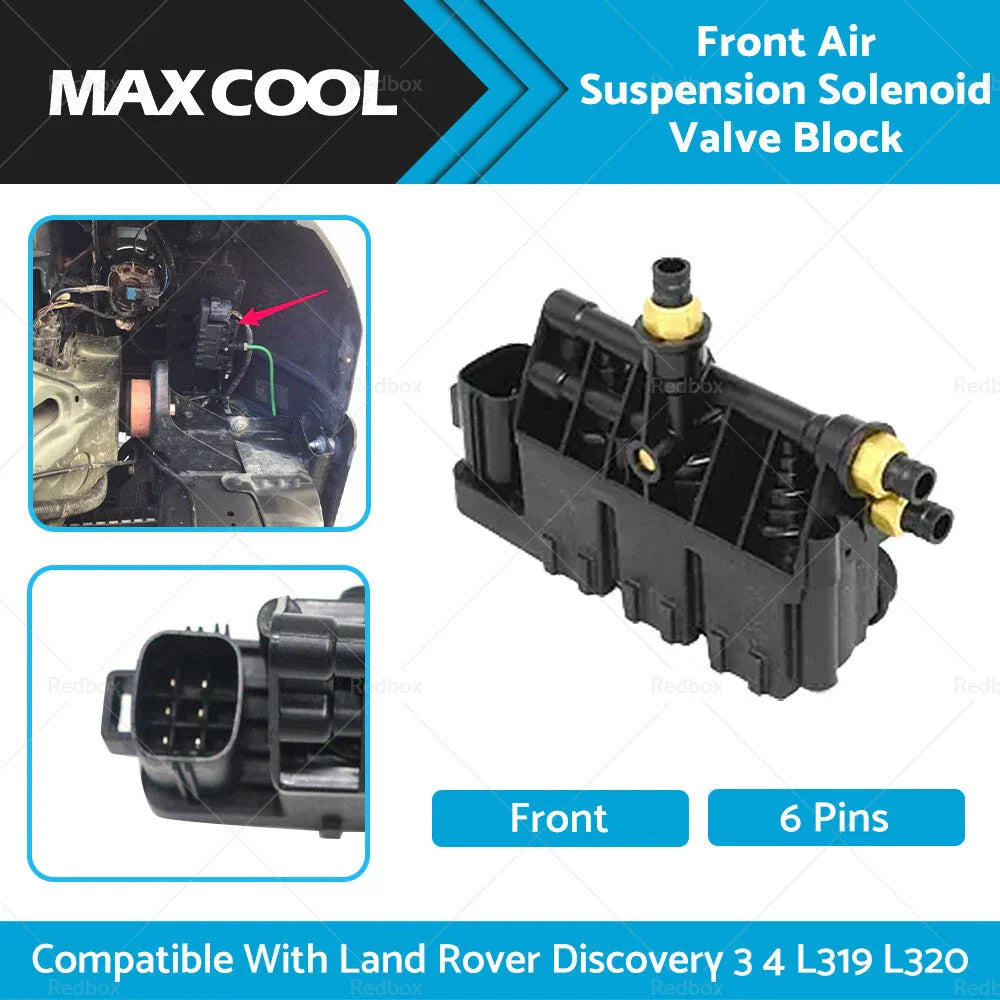 Front Air Suspension Valve Block for Land Rover Discovery 3 4 (2005-2016)