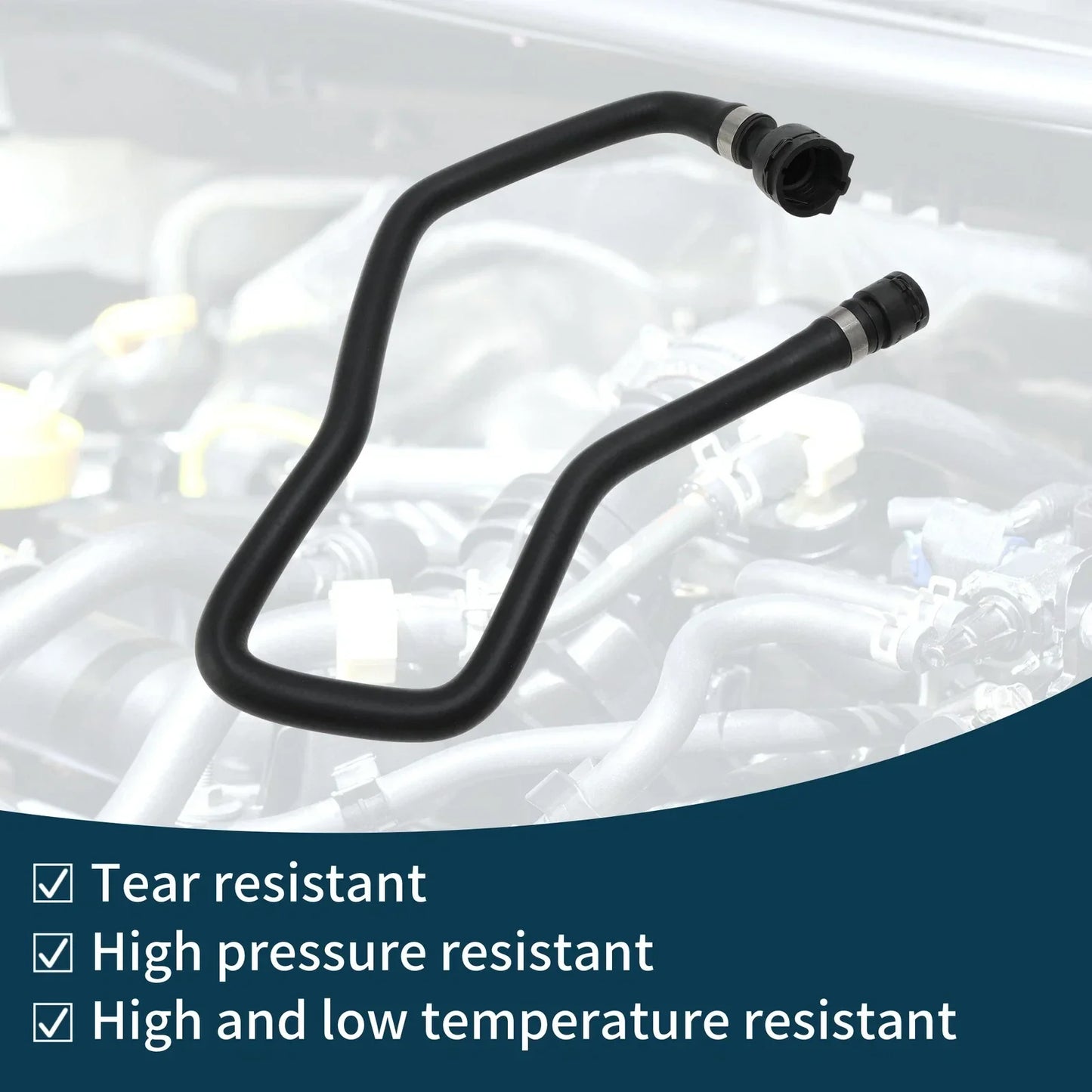 Radiator Hose for BMW 5 Gran Turismo (F07) 520d (2010 - 2017)