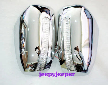 Chrome Mirror Cover LED for Mitsubishi Mirage A05A Space Star (2012-2013)