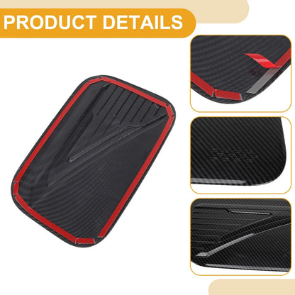 Fuel Tank Door Cap Carbon Fiber Black for BMW X1 (2023-2025)