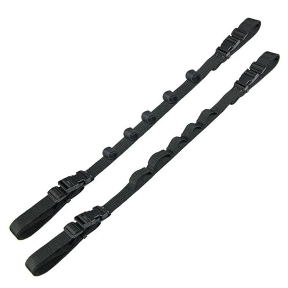 Roof Fishing Rod Rack Pole Holder Strap / 2 Pack for Car