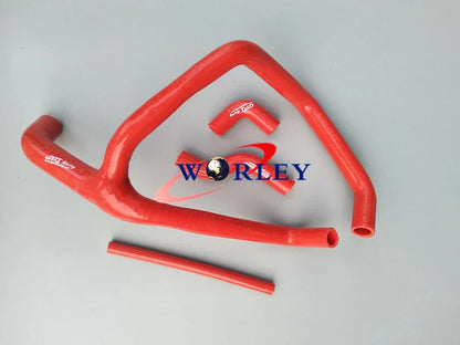 BLUE Silicone Radiator Hose for Honda XL650 XL650VY TRANSALP (2000-2007)