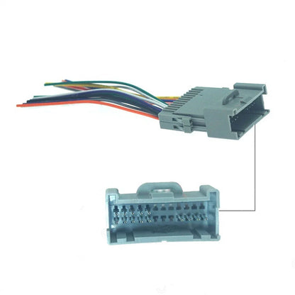 Car Stereo Radio Wiring Harness Adapter Connector for Cadillac Chevrolet Hummer