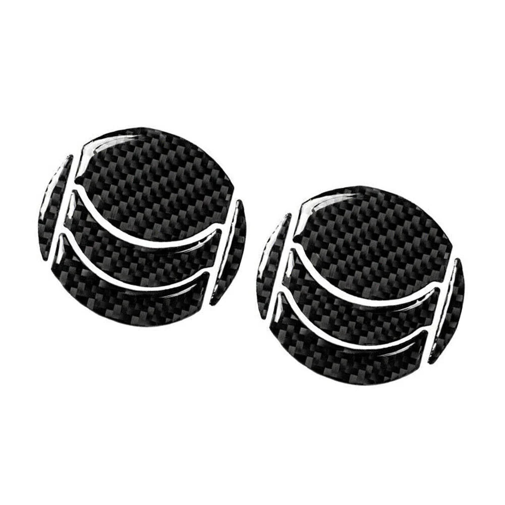 10Pcs Carbon Fiber Dashboard Vent Trim Covers for Nissan 350Z (2006-2009)