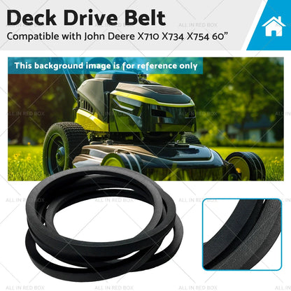 Deck Drive Belt for John Deere Riding Mower X710 X734 X754 (2006-2023)