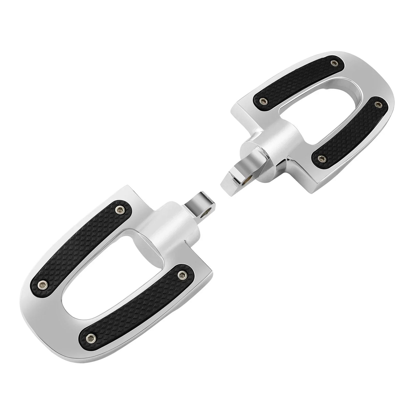 Chrome Highway Footpeg Footrest Male Mount for Harley Touring Road Glide (2009-2023)
