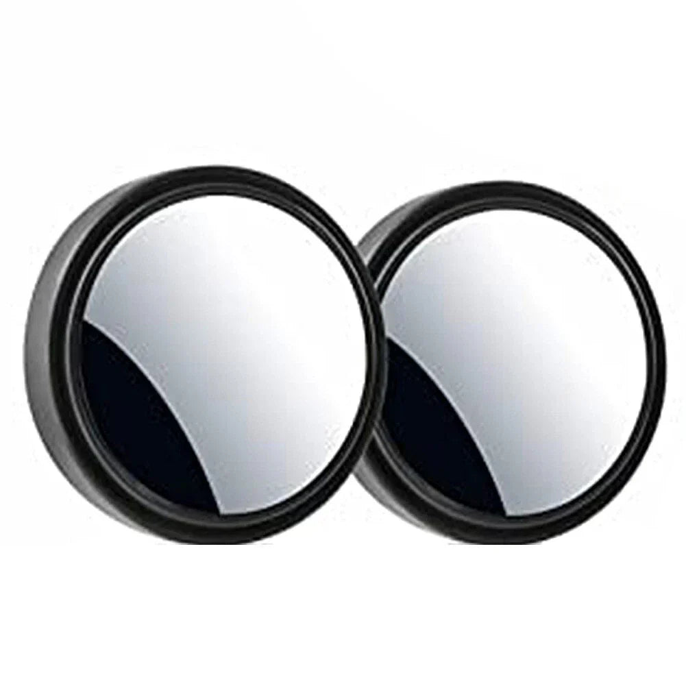 2 x NonFold Convex Circle Blind Spot Side Mirror