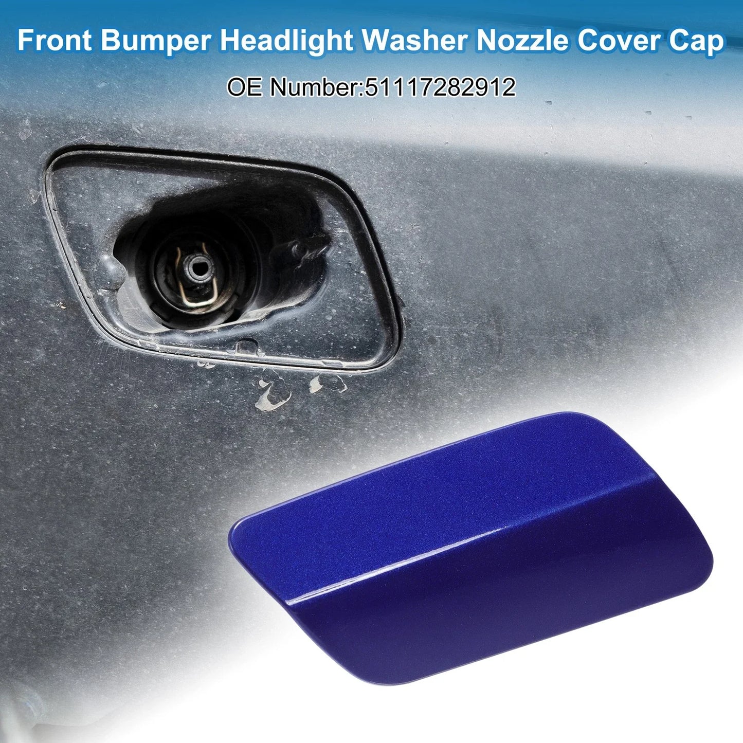 Front Right Washer Nozzle Cover Cap for BMW 640i (2012-2015)