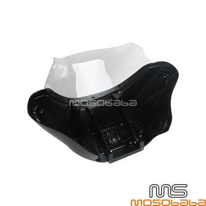 LED DRL Headlight Fairing Windshield for Harley Softail Fat Bob FXFB (2018)