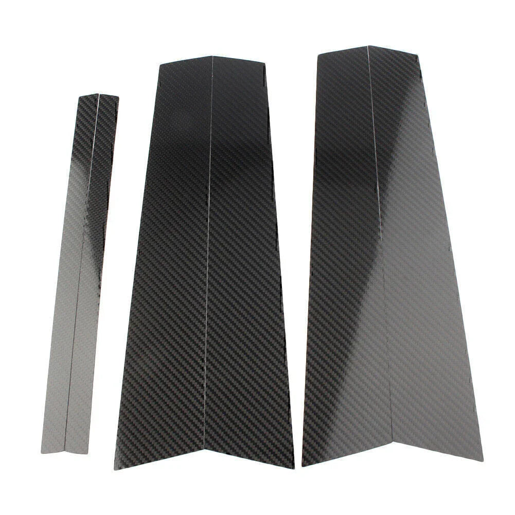 Carbon Fiber B Pillar Trim Covers for BMW X1 (2011-2015)